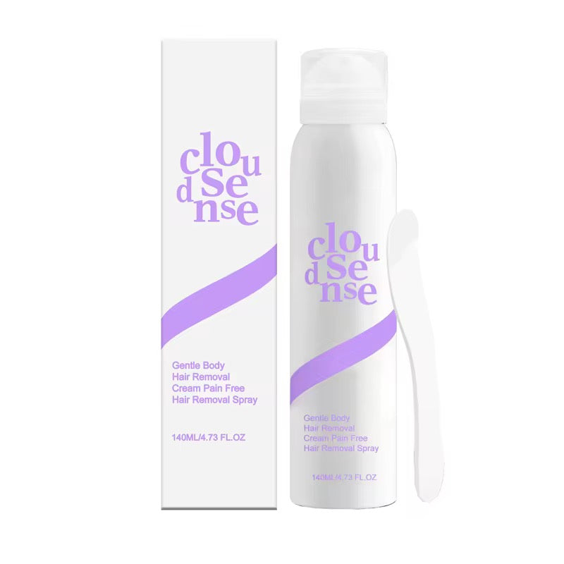 Bikini Pain-Free Hair Removal Spray for Sensitive Skin, Hypoallergenic Formula-Gentle & Fast-Acting