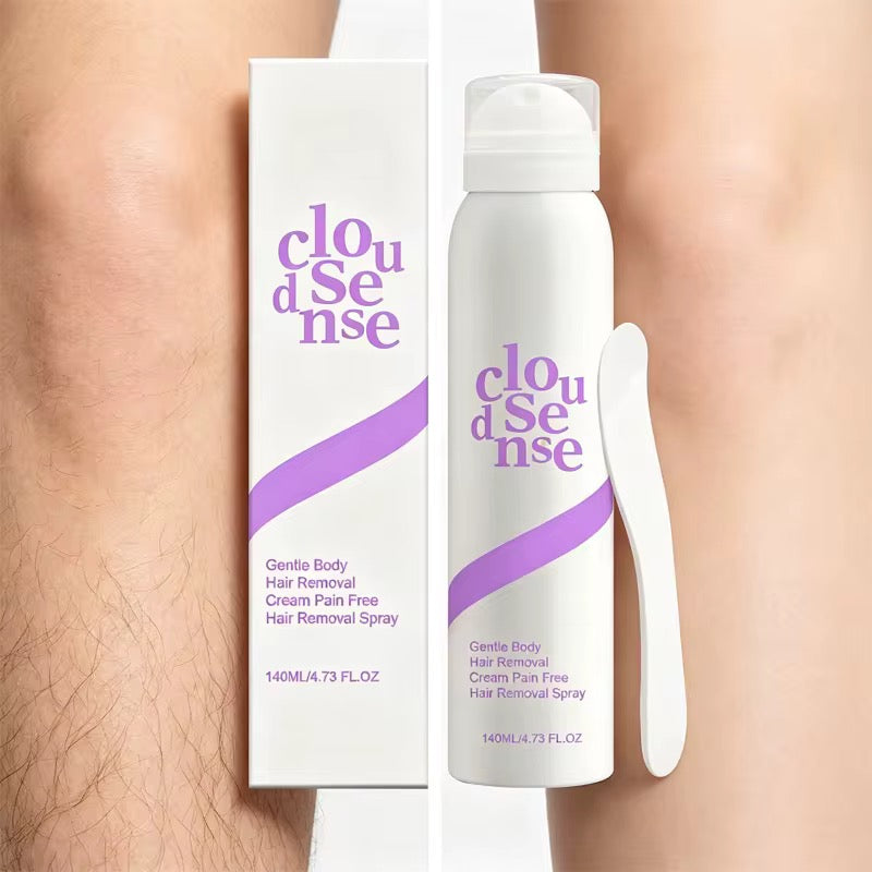 Bikini Pain-Free Hair Removal Spray for Sensitive Skin, Hypoallergenic Formula-Gentle & Fast-Acting